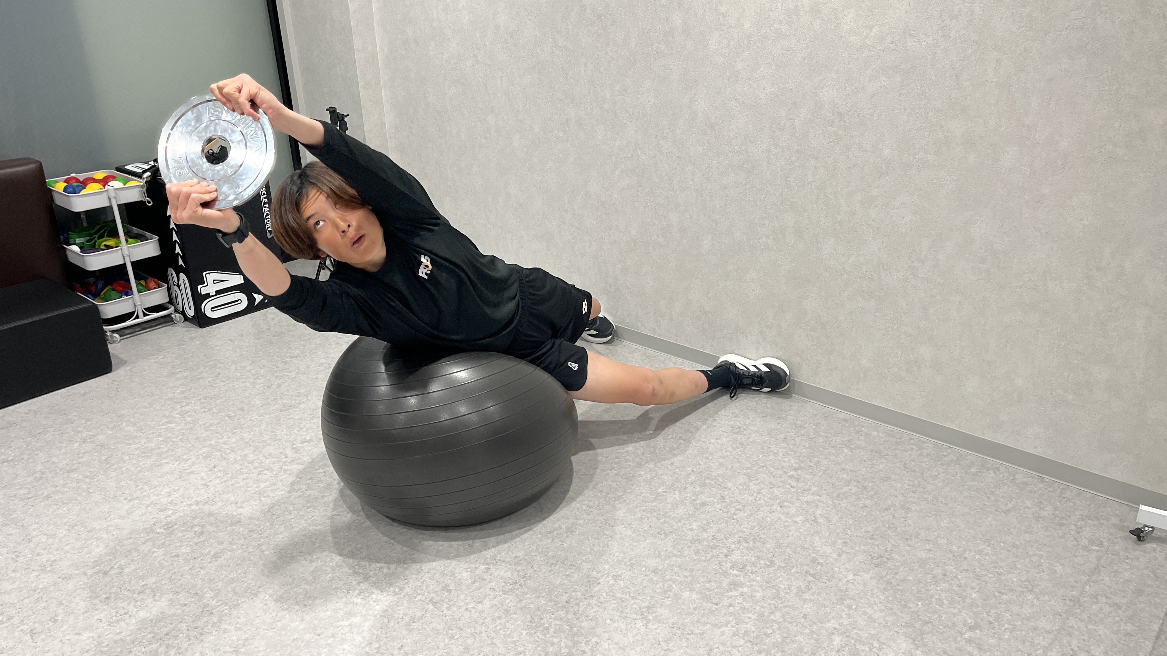 バランスボールトレーニング